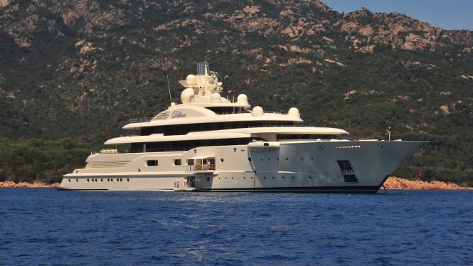 Mega yacht ONA ex.Dilbar sold and renamed RAYA