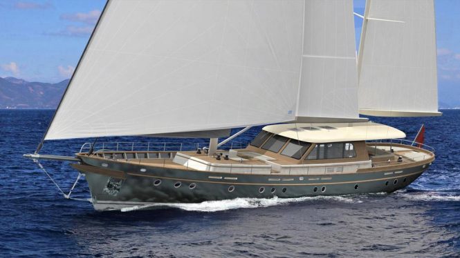 Huzur Yachts prepares to launch 30m Sailing Yacht VAGANTE