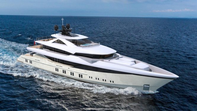 Turkish shipyard HSY building Hargrave 184 superyacht