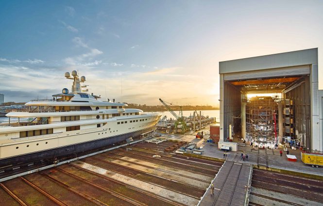 Abeking & Rasmussen building new 118m mega yacht Project 6507