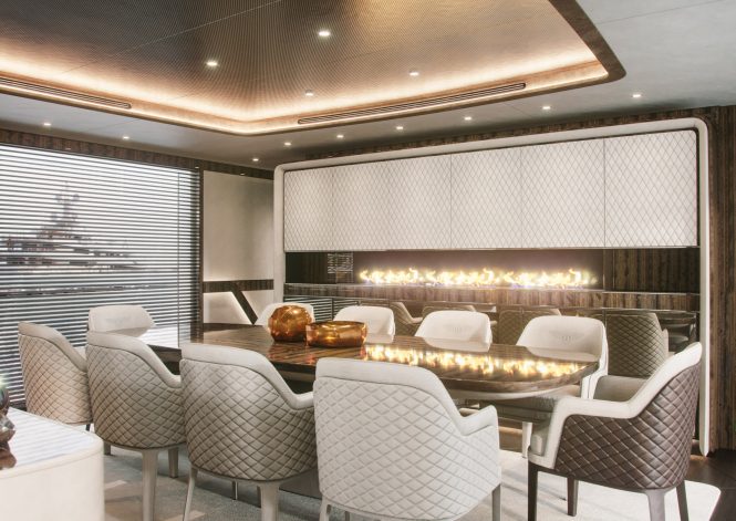 Formal dining area