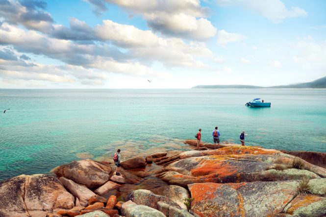 Great Walks of Australia Schouten Island Freycinet Experience Walk Freycinet, Tasmania's East Coast