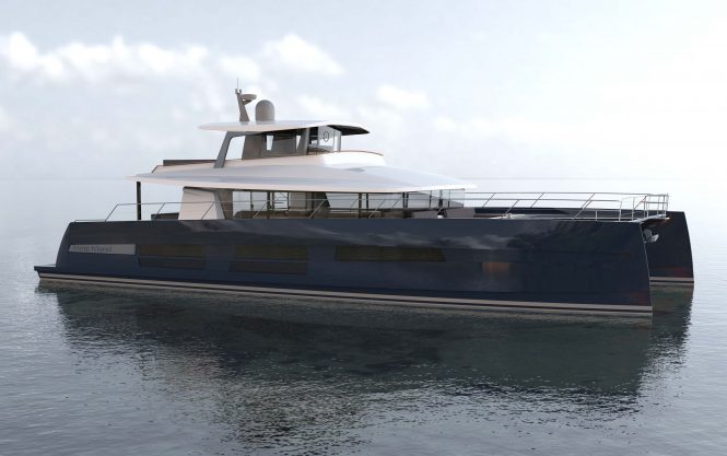 Construction commences on Long Island 78 motor catamaran from JFA Yachts