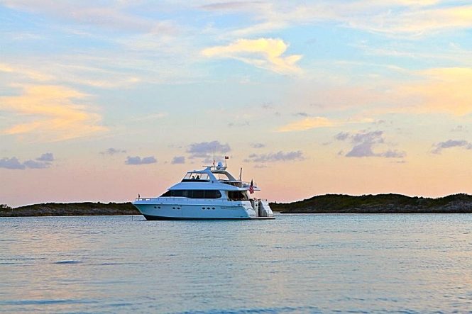 Reduced charter rates for 23m Bahamas motor yacht COMPANIONSHIP