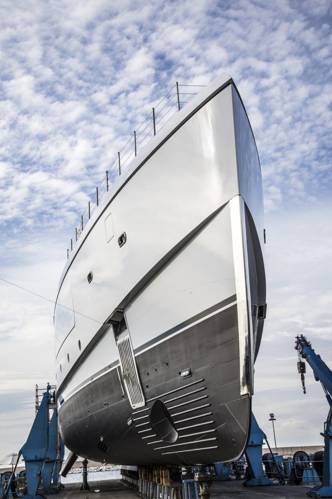 METIS superyacht at launch