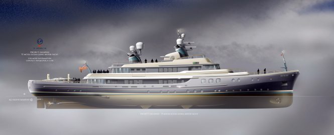 LP Design UK announces superyacht concept Project Galaxias