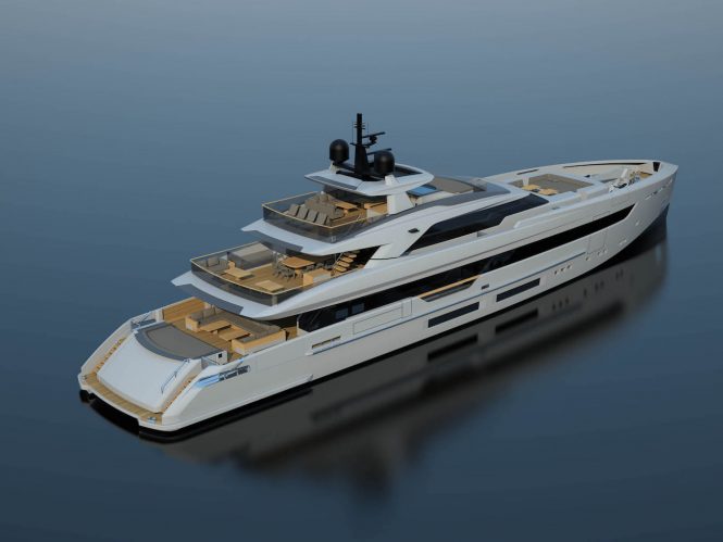Tankoa yachts releases construction update on motor yacht Elettra