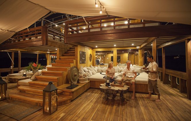 exterior deck areas