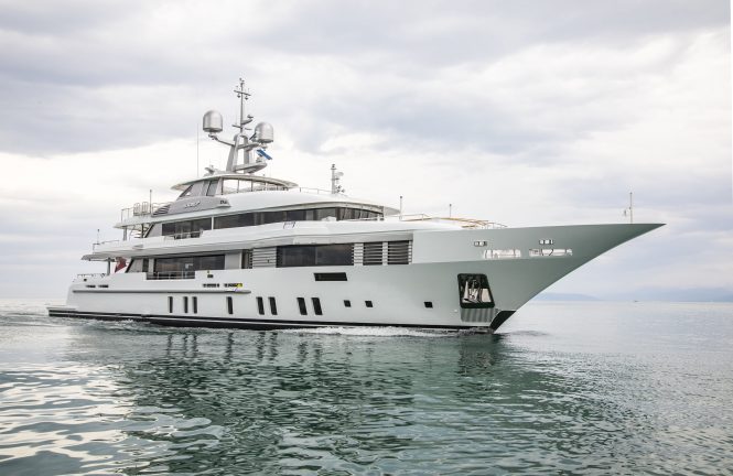 49m ELALDREA+ superyacht delivered by Benetti