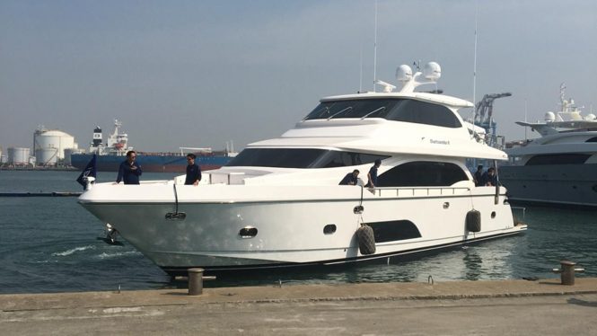 Horizon delivers motor yacht BARBARELLE II