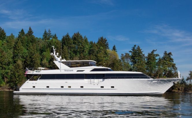 Newly-refitted 31m BLACKWOOD (ex Serendipity) available for Alaska Yacht Charter Vacations
