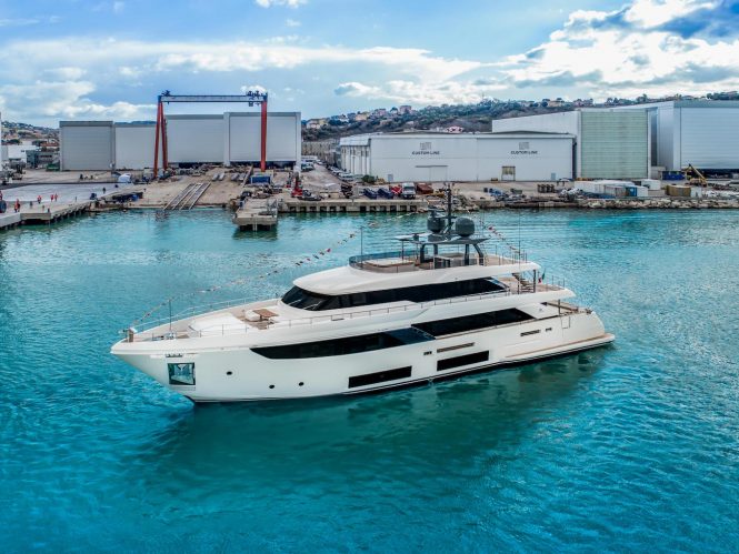 Ferretti Group’s Custom Line launch superyachts MARIA THERESA and DILLY DALLY