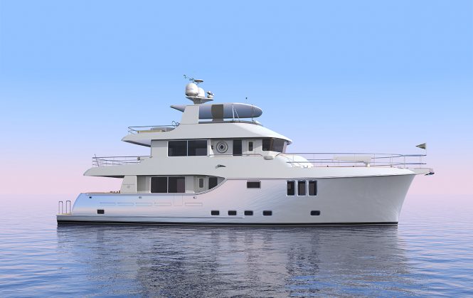 From design to delivery with the Nordhavn 80 motor yacht