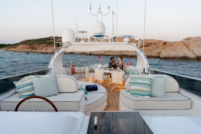 2018-refitted luxury motor yacht AMAYA ready for West Med charters