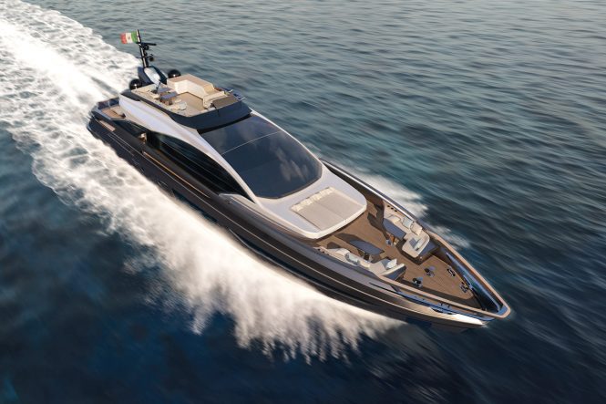 The new Grande S10 superyacht from Azimut