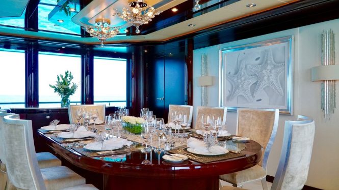 Formal dining area
