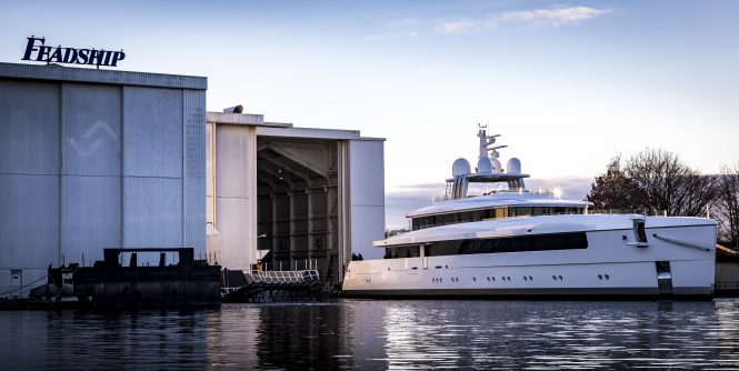 Motor yacht NAJIBA - Photo © Feadship