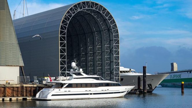 Heesen superyacht ZABAVA to undergo refit at Icon Yachts