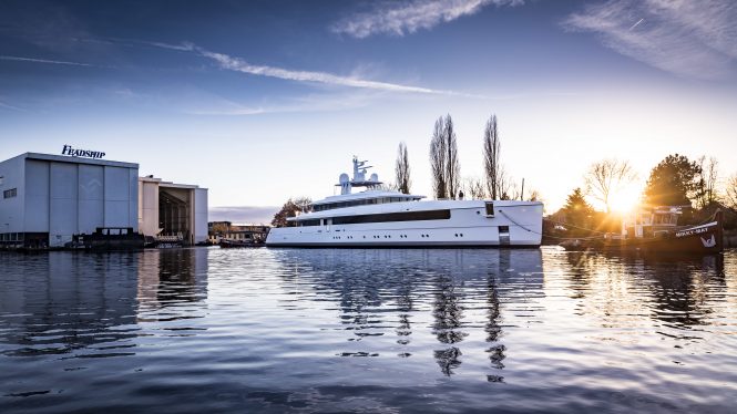 58m Feadship superyacht NAJIBA launched