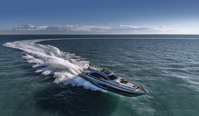 Pershing introduces the new carbon fibre Pershing 8X Open yacht