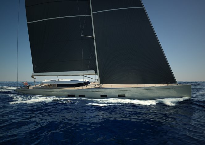 Baltic Yachts on target for spring delivery of 43-metre sailing yacht Canova