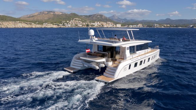 Aft view