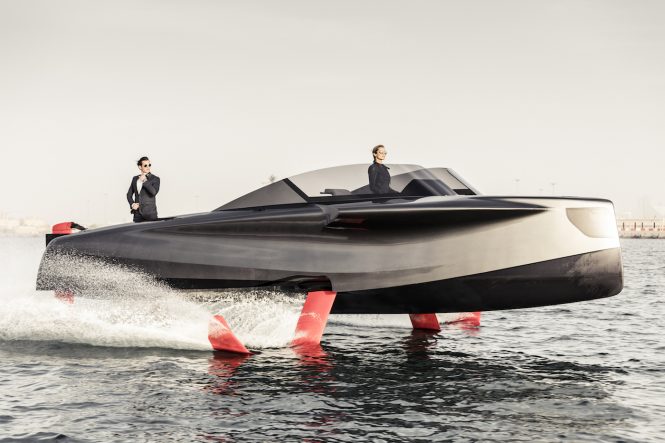 Dubai International Boat Show 2019 to debut of new flying foiler yacht from Enata