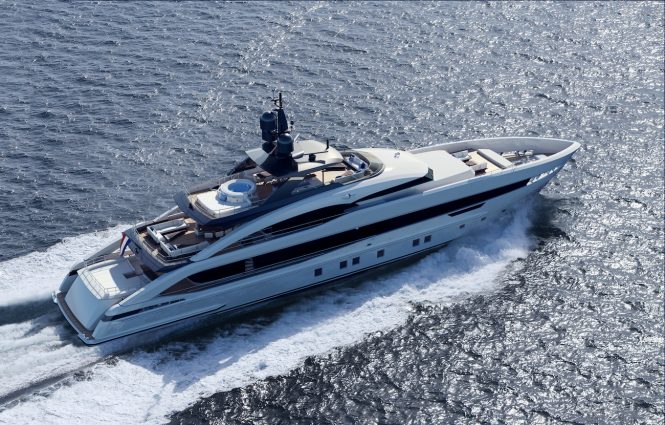 50m Superyacht Project AQUAMARINE in build at Heesen