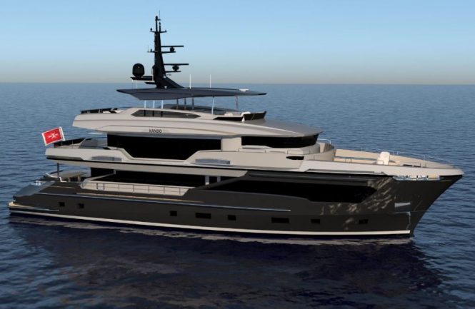 Kando 110 superyacht construction well under way for NBA’s Tony Parker