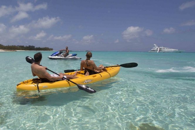Kayak and Jetski