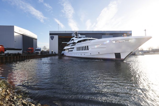 HEESEN presents 55m Steel Class motor yacht VIDA (Project Antares)