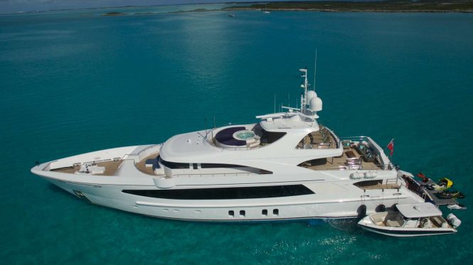 48m Superyacht BIG SKY offering charter special in the Bahamas