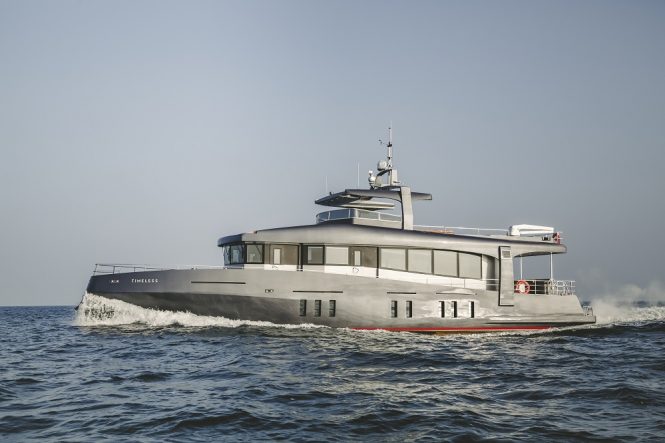 New to Mediterranean Yacht Charter World: Spacious and Modern 24m TIMELESS