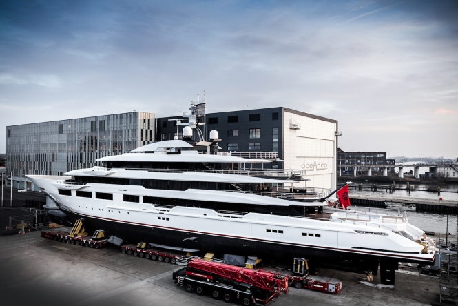 Photo © Guillaume Plisson / Oceanco - mega yacht DREAMBOAT