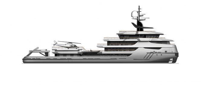 September 2019 launch date set for superyacht Project Ragnar from Icon Yachts