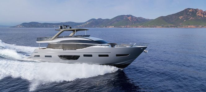 Aboard the new Y85 motor yacht from Princess Yachts
