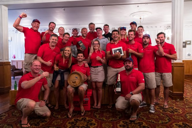The owner and crew of Thalia