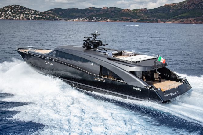 running aft view