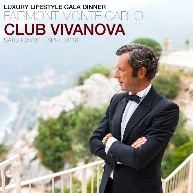 Counting down to Sensational Club Vivanova Luxury Lifestyle Charity Gala in Monte Carlo