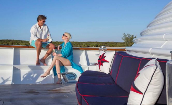Discounted Bahamas Yacht Charter Vacations aboard 36m LADY VICTORIA