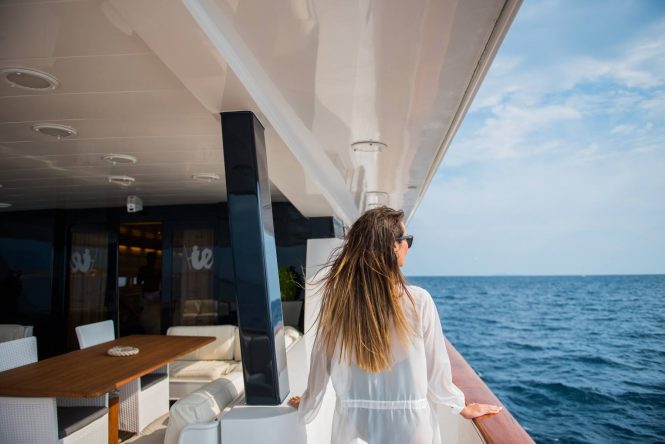 Enjoying the superyacht lifestyle aboard motor yacht ANDREA