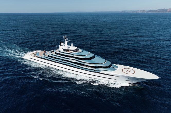 110m Mega Yacht Jubilee to be redelivered in 2020