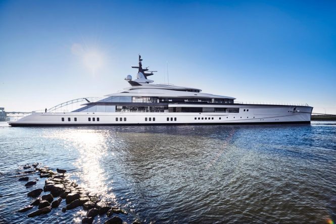 109m superyacht Bravo Eugenia received Technology & Innovation award at the Yacht Club of Monaco