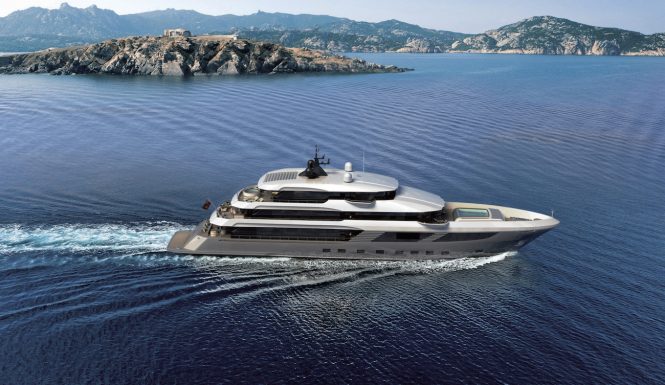 Construction update: Mega yacht Majesty 175
