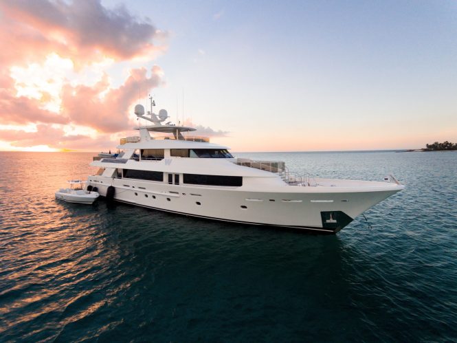 Newly launched Westport superyacht W enters Caribbean and Bahamas luxury yacht charter market