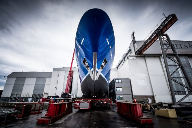 55m Motor yacht NOMAD launched at AMELS shipyard