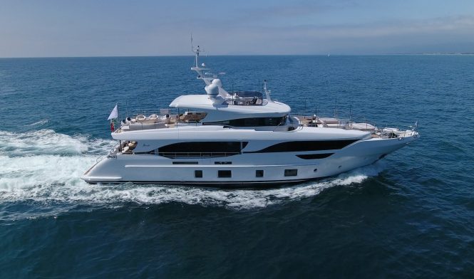 Another three superyachts launched at Benetti Shipyard: 29m BAYA, BS012 and 35m BIG FIVE