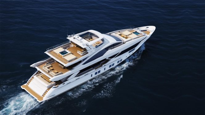 Benetti launched 42m motor yacht BF207