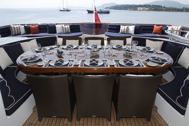 Bridge deck dining