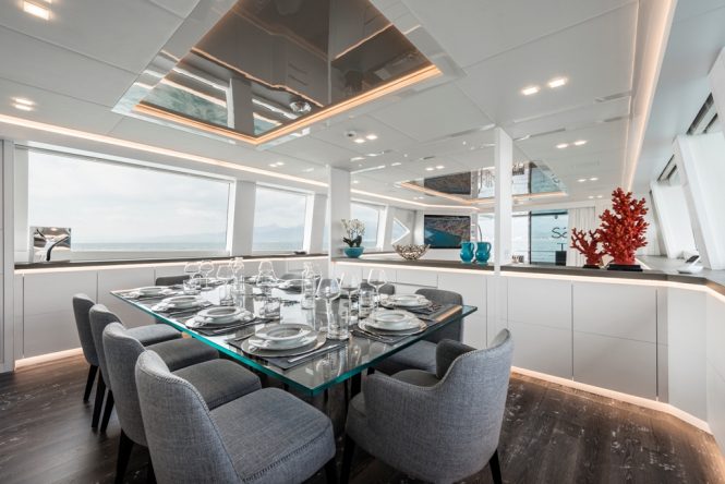 Elegant dining area